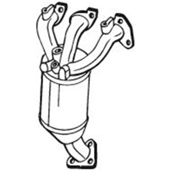 1 catalyseur Bosal 099460
