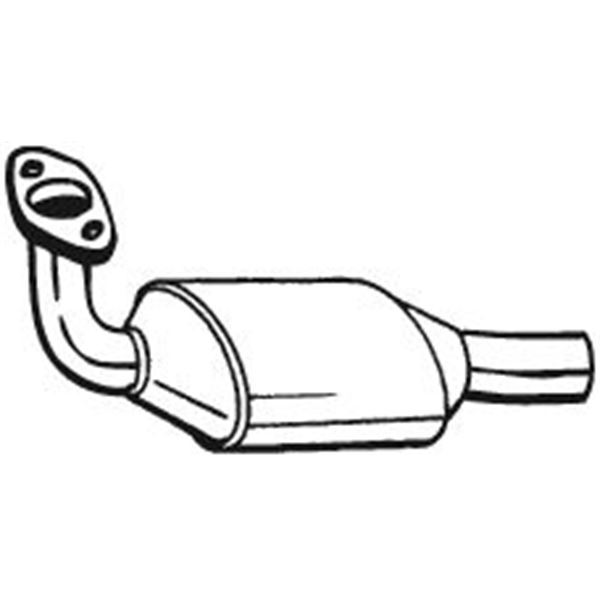1 catalyseur Bosal 099649