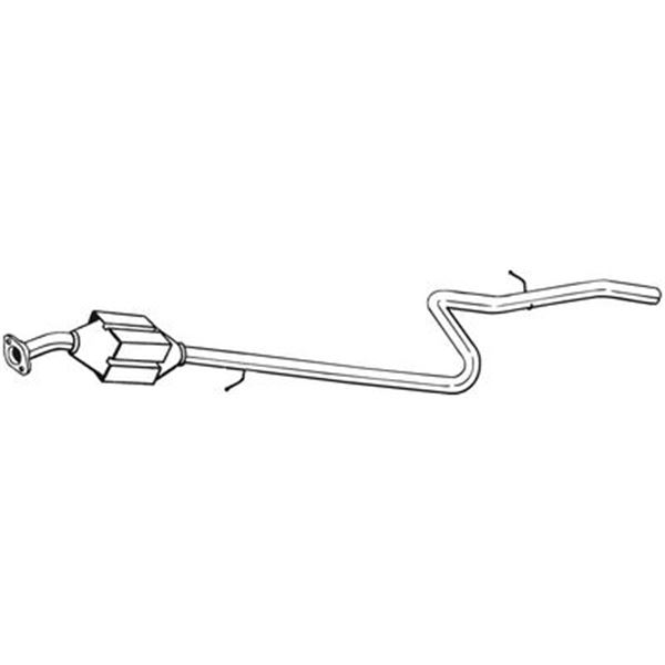 1 catalyseur Bosal 099712