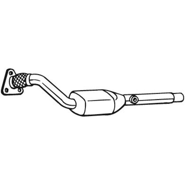 1 catalyseur Bosal 099800