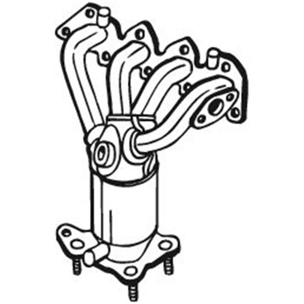 1 catalyseur Bosal 099805