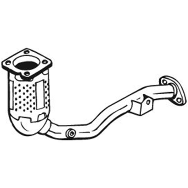 1 catalyseur Bosal 099832