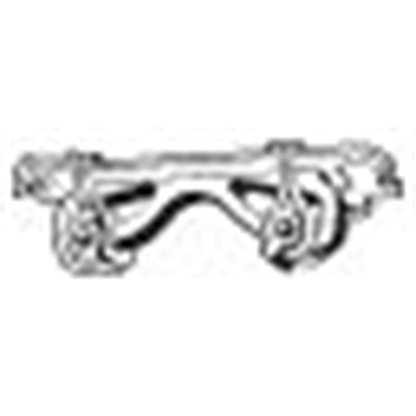 1 silentbloc d'échappement Bosal 255417