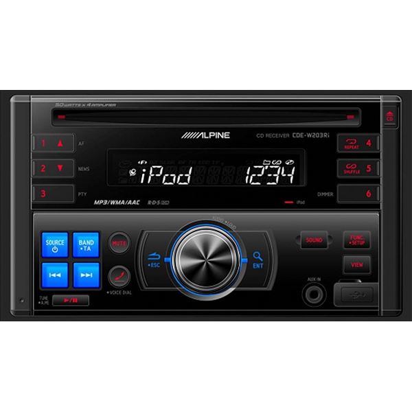 Autoradio Alpine CDE-W203Ri