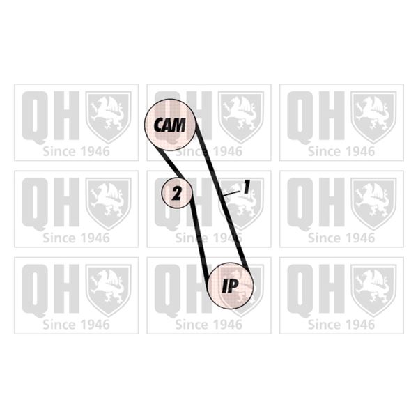 1 kit de distribution Quinton Hazell QBK150