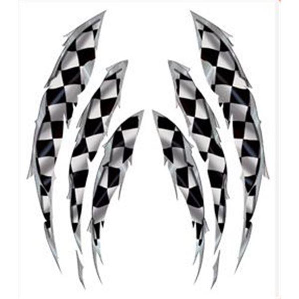 Adhésif Cadox Car Tattoo GM Coup de griffe