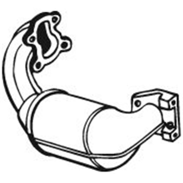 1 catalyseur Bosal 099802