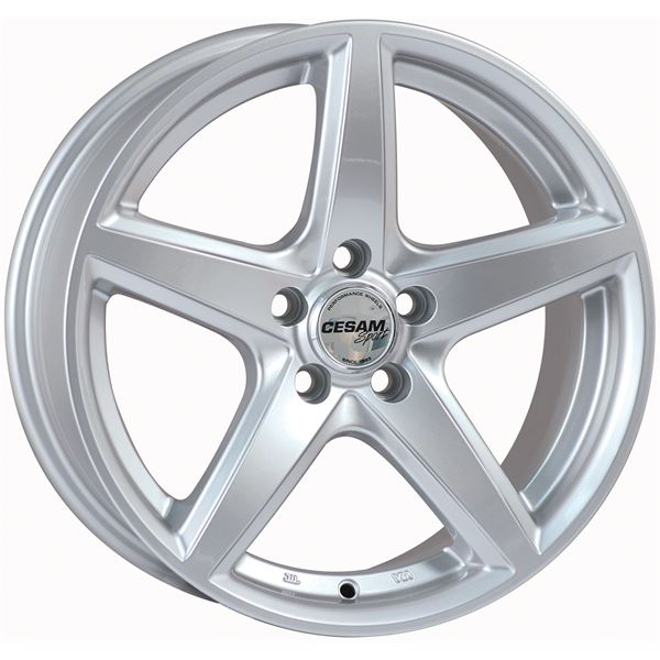 Jante aluminium Cesam 15 pouces Silver