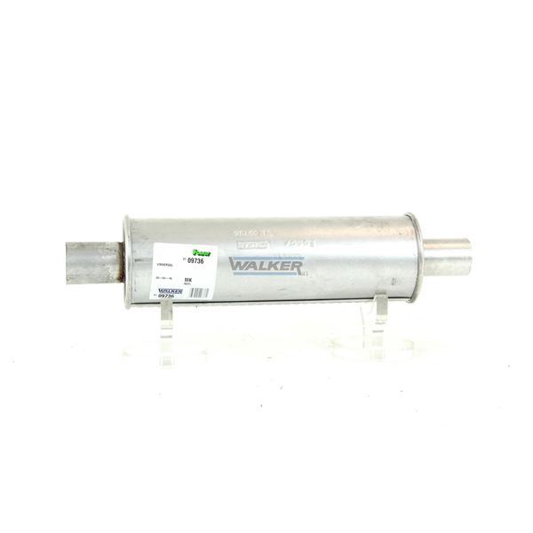 1 silencieux d'échappement arrière Walker 09736