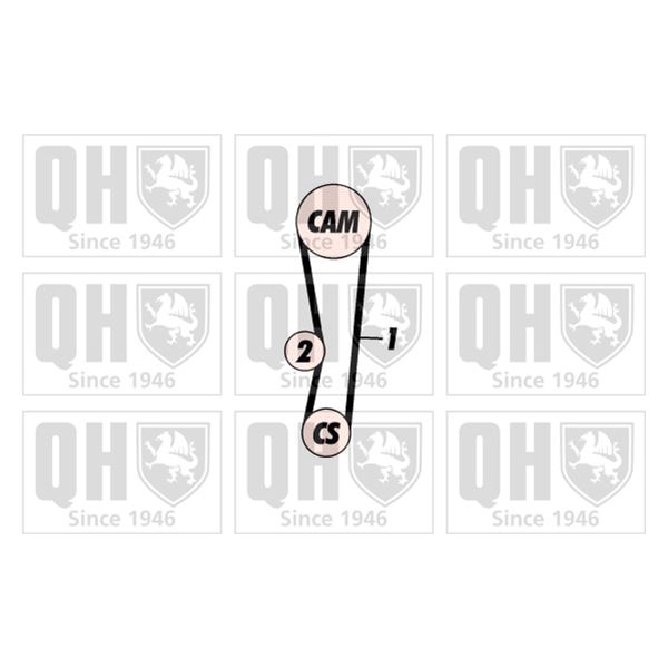 1 kit de distribution Quinton Hazell QBK402