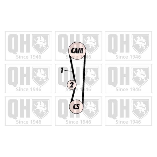 1 kit de distribution Quinton Hazell QBK530
