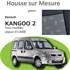 Housse Prémium pour KANGOO 2 d'après 01/2008, tissu Avorio