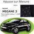 Housse Prémium pour MEGANE 3 de 11/2008 à 12/2015, tissu Avorio
