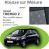 Housse Prémium pour TWINGO 2