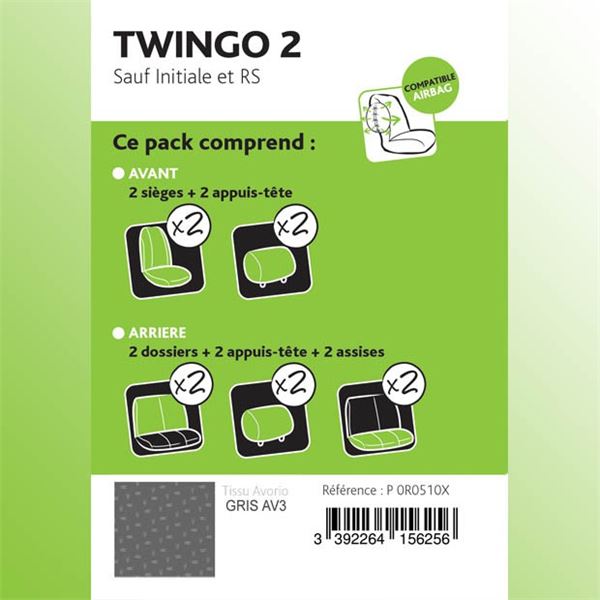 Housse Prémium pour TWINGO 2