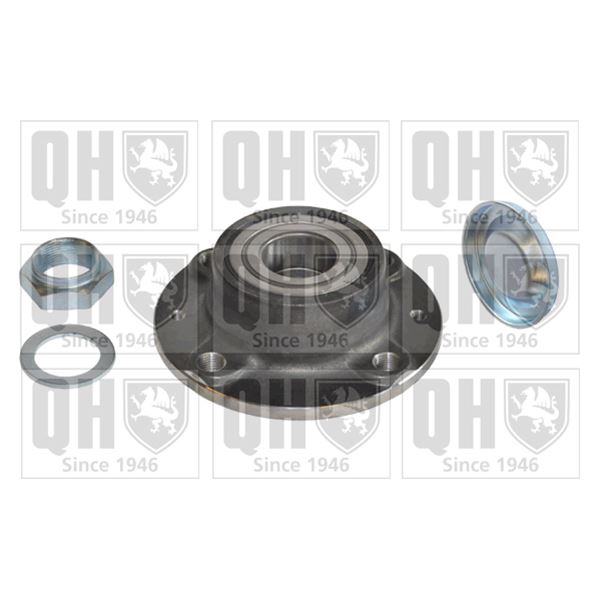 1 kit de roulement de roue arrière Quinton Hazell QWB1049