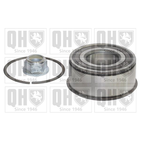 1 kit de roulement de roue avant Quinton Hazell QWB1096