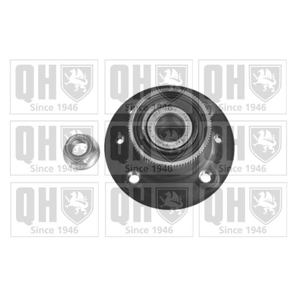 1 kit de roulement de roue arrière Quinton Hazell QWB1133