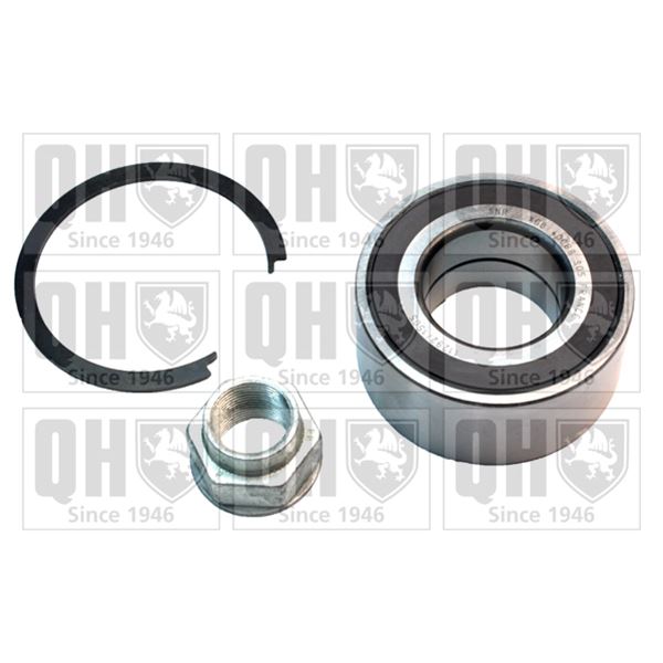 1 kit de roulement de roue arrière Quinton Hazell QWB1134