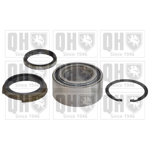 1 kit de roulement de roue avant Quinton Hazell QWB1143