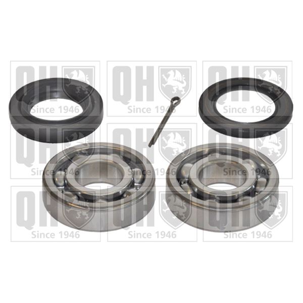 1 kit de roulement de roue arrière Quinton Hazell QWB1145