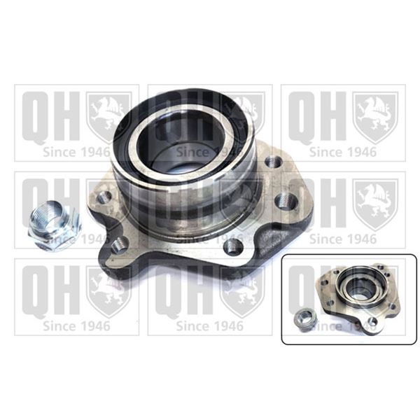 1 kit de roulement de roue arrière Quinton Hazell QWB1158