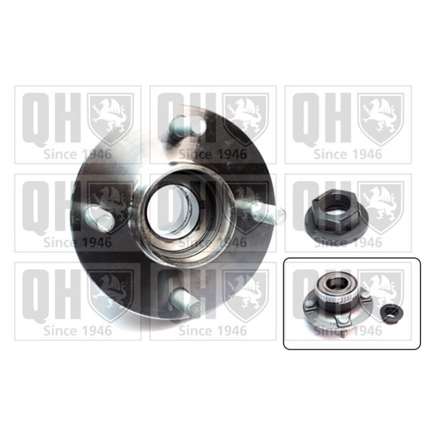 1 kit de roulement de roue arrière Quinton Hazell QWB1183