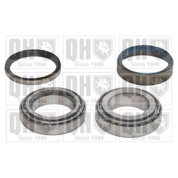 1 kit de roulement de roue avant Quinton Hazell QWB1197