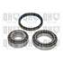 1 kit de roulement de roue arrière Quinton Hazell QWB1198