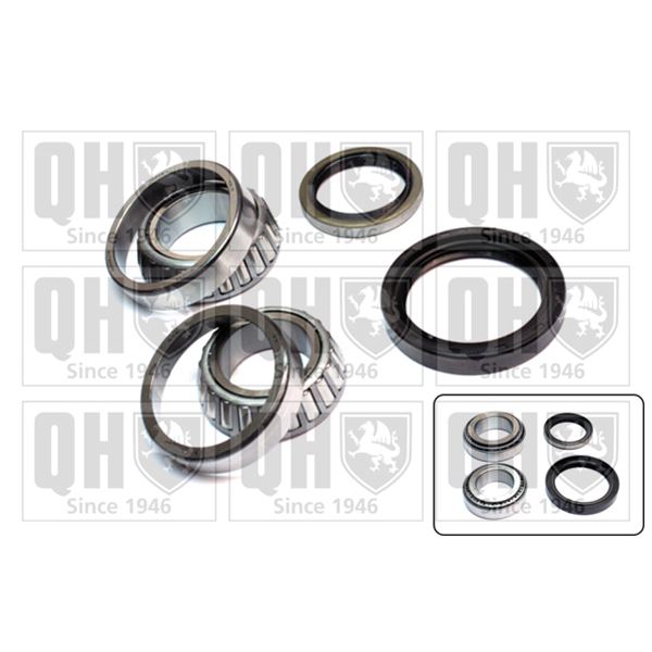 1 kit de roulement de roue avant Quinton Hazell QWB1207