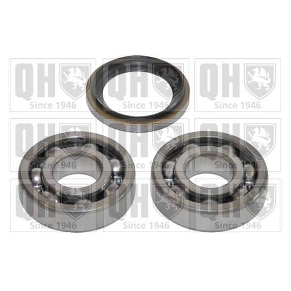 1 kit de roulement de roue avant Quinton Hazell QWB1214