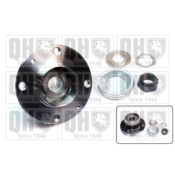 1 kit de roulement de roue arrière Quinton Hazell QWB1219