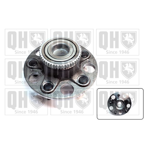 1 kit de roulement de roue arrière Quinton Hazell QWB1246