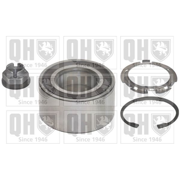 1 kit de roulement de roue avant Quinton Hazell QWB1254