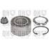 1 kit de roulement de roue avant Quinton Hazell QWB1254