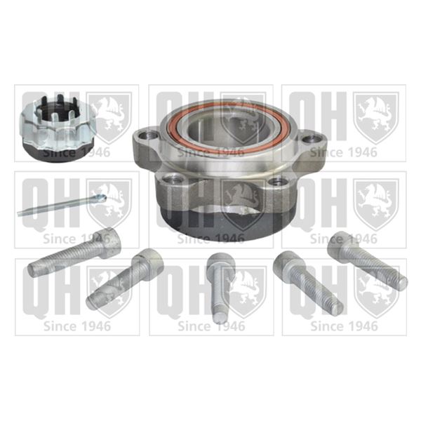 1 kit de roulement de roue avant Quinton Hazell QWB1258