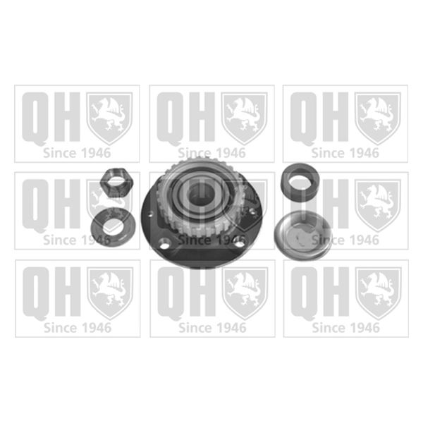 1 kit de roulement de roue arrière Quinton Hazell QWB1275