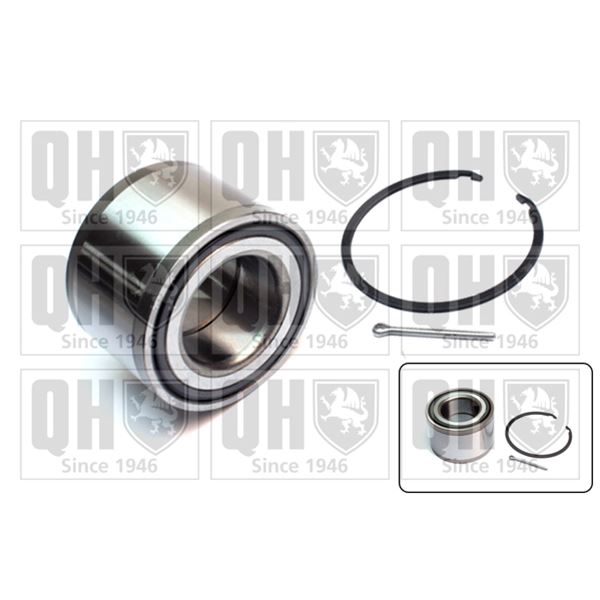 1 kit de roulement de roue arrière Quinton Hazell QWB1279