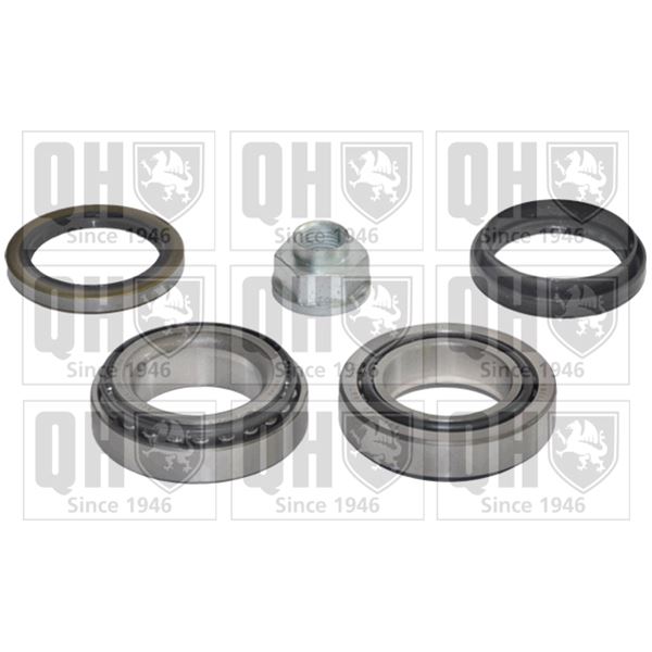 1 kit de roulement de roue avant Quinton Hazell QWB1285