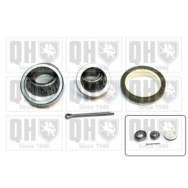 1 kit de roulement de roue avant Quinton Hazell QWB131C