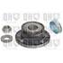 1 kit de roulement de roue arrière Quinton Hazell QWB1322