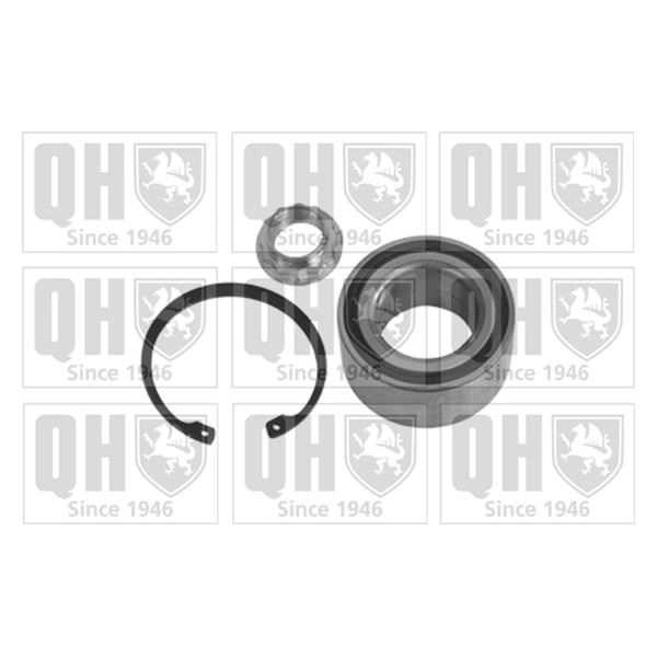 1 kit de roulement de roue arrière Quinton Hazell QWB1363