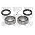 1 kit de roulement de roue arrière Quinton Hazell QWB203