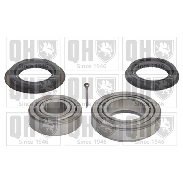 1 kit de roulement de roue avant Quinton Hazell QWB526