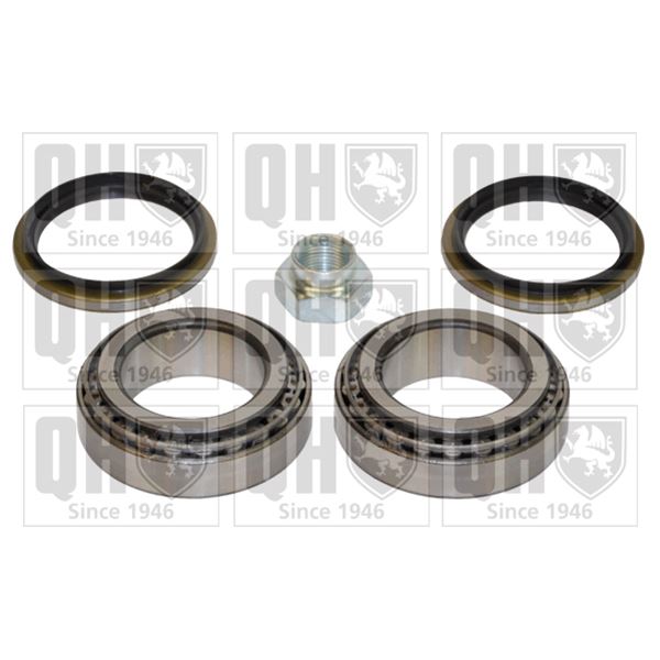 1 kit de roulement de roue avant Quinton Hazell QWB543