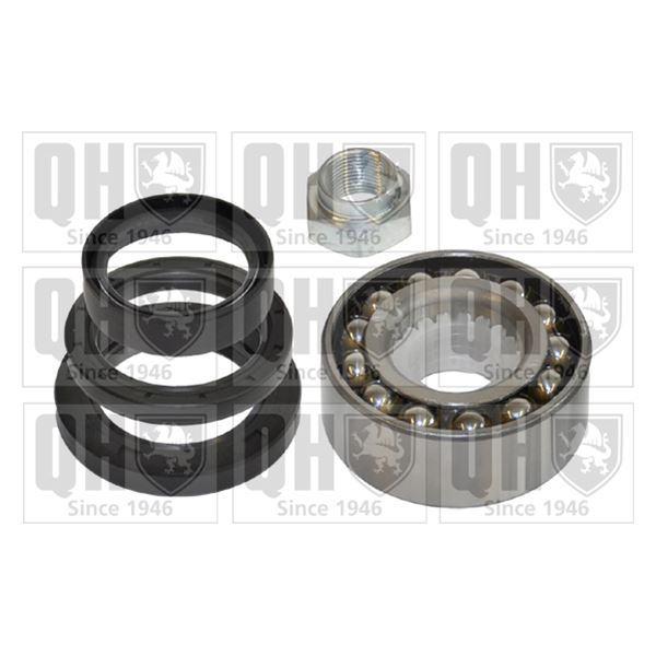 1 kit de roulement de roue avant Quinton Hazell QWB630