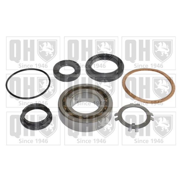 1 kit de roulement de roue arrière Quinton Hazell QWB632