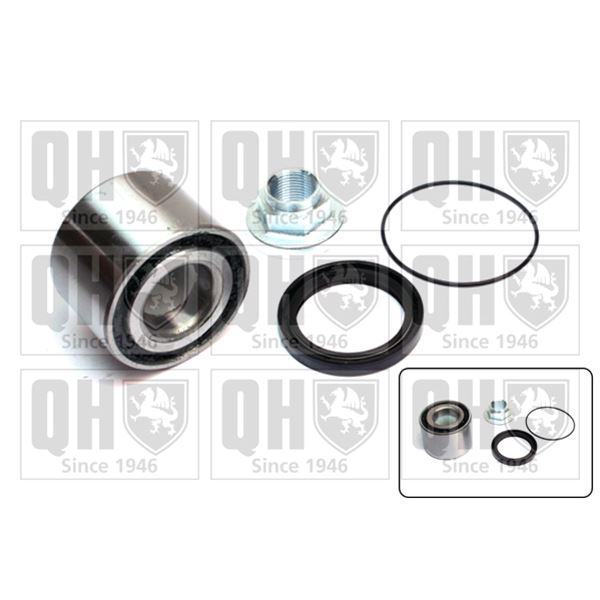 1 kit de roulement de roue arrière Quinton Hazell QWB704