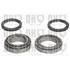 1 kit de roulement de roue arrière Quinton Hazell QWB708