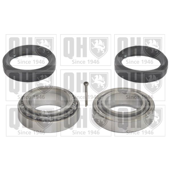 1 kit de roulement de roue avant Quinton Hazell QWB746